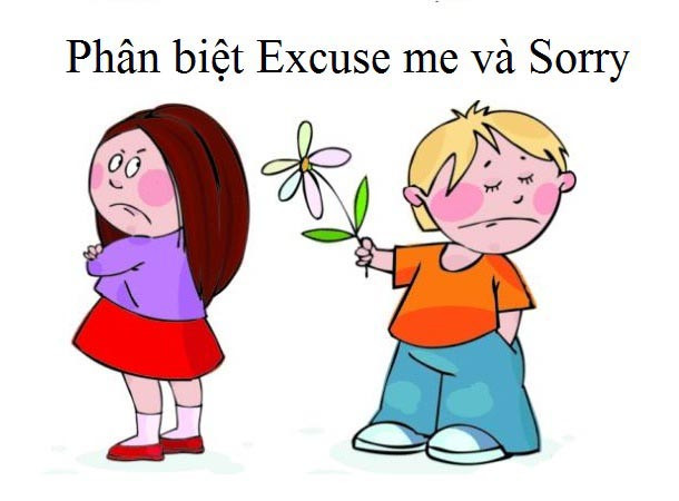 Phân biệt Excuse me và Sorry