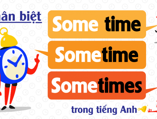 Phân biệt “Some Time”, “Sometime”, “Sometimes”